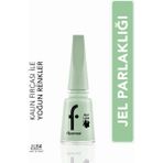 Flormar Jelly Look Oje JL84 Parlak Jel Dokulu Yeşil Renk 16 Trend Renk Seçeneği - MINT JL84
