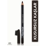 Flormar Kapağı Fırçalı Kaş Kalemi Kahve 405 Bitter Brown Günlük Kullanım İçin Pratik Makyaj 8690604278701