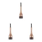 Flormar Kaş Maskarası Ve Kaş Farı - Brow Pomade 004 Dark Brown 8690604572212 32000061 One Size (3 paketi)