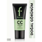Flormar Kızarık Görünüm Önlemeye Yardımcı cc Krem- cc Cream - CC02 Antıredness - 8690604534715 - CC02 ANTI-REDNESS
