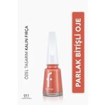 Flormar Klasik Parlak Bitişli Yüksek Pigmentli Oje -nail Enamel- 011 Tender Salmon New- 8682536035699