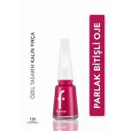 Flormar Klasik Parlak Bitişli Yüksek Pigmentli Oje - Nail Enamel-125 Stylısh Roses New