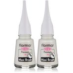 Flormar Klasik Parlak Bitişli Yüksek Pigmentli Oje Nail Enamel 310 Snow White New (2 paketi)