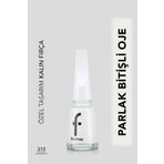 Flormar Klasik Parlak Bitişli Yüksek Pigmentli Oje - Nail Enamel- 310 Snow Whıte New- 8682536035859