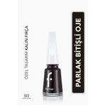 Flormar Klasik Parlak Bitişli Yüksek Pigmentli Oje - Nail Enamel- 323 Cherry Dessert New- 8682536035910