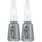 Flormar Klasik Parlak Bitişli Yüksek Pigmentli Oje Nail Enamel 458 Princess Castle New (2 paketi)