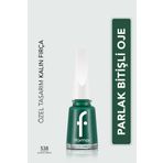 Flormar Klasik Parlak Bitişli Yüksek Pigmentli Oje - Nail Enamel -538 Always Green- 8682536047814
