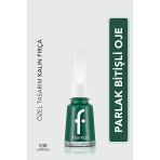 Flormar Klasik Parlak Bitişli Yüksek Pigmentli Oje Nail Enamel 538 Always Green