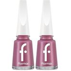 Flormar Klasik Parlak Bitişli Yüksek Pigmentli Oje Nail Enamel 541 Autumn Story (2 paketi)
