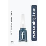 Flormar Klasik Parlak Bitişli Yüksek Pigmentli Oje - Nail Enamel -548 Long Nıghts