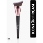 Flormar Kontür Fırçası Açılı Tasarım ile Günlük ve Gece Makyajı İçin Uygun 009