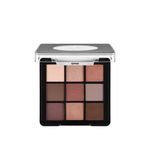 Flormar Kremsi Dokulu & Mat Bitişli/Işıltılı 9'lu Kompakt Göz Farı Paleti