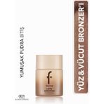 Flormar Latte Nemlendirici Formüllü Doğal Bronz Işıltılı Yüz ve Vücut Bronzer'ı - 001 Blonde Espresso - 8682536100526