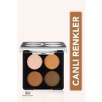 Flormar Mat & Işıltılı Far Paleti - Color Eyeshadow Palette - 003 Bronze Goddess - 8682536051170