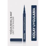 Flormar Mat Likit Kalem Eyeliner (Lacıvert)
