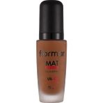 Flormar Mat Touch E Vitamini Içeren Yüksek Pigmentli & Mat Bitişli Fondöten - KAHVERENGİ..