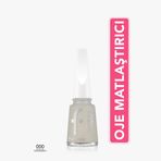 Flormar Mattifying Touch Matlaştırıcı Etkili Transparan Tırnak Cilası 000 Transparent