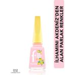 Flormar Mediterranean Yüksek Pigmentli & Parlak Bitişli Oje - 012 Flamingo Fiesta - AÇIK PEMBE