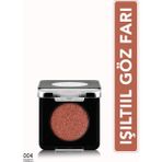 Flormar Mono Yüksek Pigmentli & Doğal Işıltılı Kompakt Göz Farı (004 Fireball) 8682536095655 - TURUNCU
