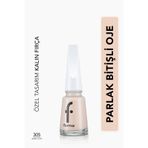 Flormar Nail Enamel 305 Beige Latte Klasik Parlak Bitişli Yüksek Pigmentli Oje