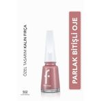 Flormar Nail Enamel 502 Slow Dancing Klasik Parlak Bitişli Yüksek Pigmentli Oje