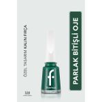 Flormar Nail Enamel Yüksek Pigmentli & Parlak Bitişli Oje (538 Always Green) 8682536047814 - YEŞİL
