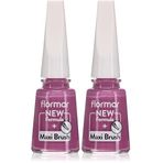 Flormar Nail Enamel Yüksek Pigmentli ve Parlak Bitişli Oje Fne 468 Pony Tale (2 paketi)