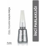 Flormar Oje PL436 Expensive Taste Parlak Gümüş Renk 11 ml Uzun Süreli Etki