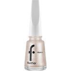 Flormar Pearly PL473 Pearl Beige Yarı Transparan & Parlak Bitişli Sedefli Oje - BEJ