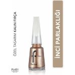 Flormar Pearly Uzun Süre Kalıcı Sedefli Oje PL451 Rich Life 8682536035637 İnci Parlaklığı ve Yoğun Işıltı - Flormar Pearly Oje No:pl 451