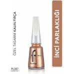 Flormar Pearly Yarı Transparan & Parlak Bitişli Sedefli Oje (PL387 Vintage Gold) 8682536109956 - BAKIR