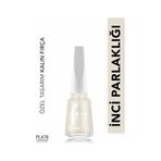 Flormar Pearly Yarı Transparan & Parlak Bitişli Sedefli Oje Pl478 Sheer Pearl