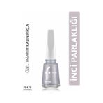 Flormar Pearly Yarı Transparan & Parlak Bitişli Sedefli Oje Pl479 Lavender Glow