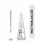 Flormar Pearly Yoğun Pigmentli ve Sedef Yansımalı Oje 201 Luxury White