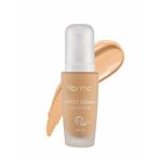 Flormar Perfect Coverage 121 Yüksek Pigmentli Yarı Parlak Bitişli SPF15 Fondöten