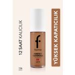 Flormar Perfect Coverage 136 Chesnut Yoğun Kapatıcı Su Bazlı Fondöten