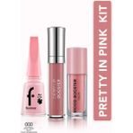 Flormar Pretty In Pink Makyaj Seti Mat ve Parlak Seçeneklerle Uzun Süre Kalıcı Kullanım