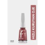 Flormar Quick Dry Hızlı Kuruyan Ince Yapılı & Parlak Bitişli Oje (QD20 Rose Taboo) 8682536036665 - PEMBE