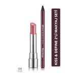 Flormar Sheer Up Baby Girl Kiss & Extreme Tattoo Very Berry Define 2'li Makyaj Seti