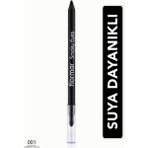 Flormar Smoky Eyes Waterproof Göz Kalemi Karbon Siyah 001 Suya Dayanıklı Makyaj Ürünü
