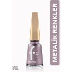 Flormar Star Shine Yüksek Pigmentli & Parlak Bitişli Metalik Oje (003 Lilac Sparkle) 8690604564132
