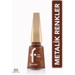 Flormar Star Shine Yüksek Pigmentli & Parlak Bitişli Metalik Oje (005 Bronze Flash) 8690604564156