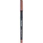 Flormar Stylematic Mat Bitişli & Suya Dayanıklı Asansörlü Dudak Kalemi - Kahverengi