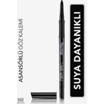Flormar Suya Dayanıklı Asansörlü Göz Kalemi(Yoğun Siyah)-Stylematic Eyeliner-S02Newblack-8690604190492