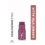 Flormar To Go Işıltılı & Doğal Bitişli Yoğunluğu Ayarlanabilir Kremsi Stick Allık - 005 CHARMING MAUVE