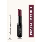 Flormar Ultra Hafif Mat Ruj (KOYU BORDO) - Lightweight Lip Powder - 013 Deep Bordeux - 8682536061889
