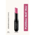 Flormar Ultra Hafif Mat Ruj ( Pembesi) - Lightweight Lip Powder - 016 Pink - 8682536061940