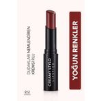 Flormar Yarı Parlak Stick Ruj- Creamy Stylo Lipstick -012 Rosewood-