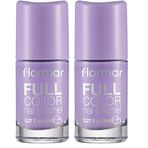 Flormar Yoğun Pigmentli Parlak Oje Full Color Nail Enamel Fc14 Lavender Relaxation (2 paketi)