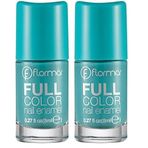 Flormar Yoğun Pigmentli Parlak Oje Full Color Nail Enamel Fc25 Utopia Vacation (2 paketi)